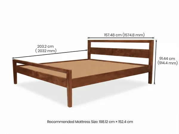 Slavia Queen Bed